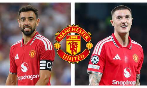 Bruno Fernandes, Benjamin Sesko - Man Utd, 26-27
