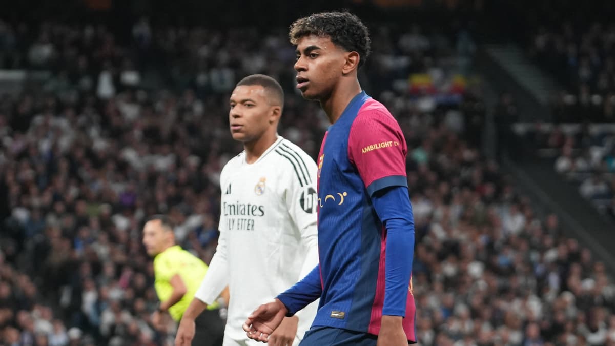 Lamine Yamal, Kylian Mbappe, Barcelona, Real Madrid