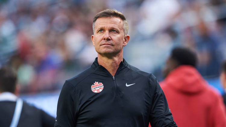 Jesse Marsch, now in charge of the Canadian national team