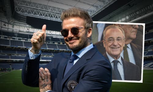 David Beckham, Florentino Perez, Real Madrid