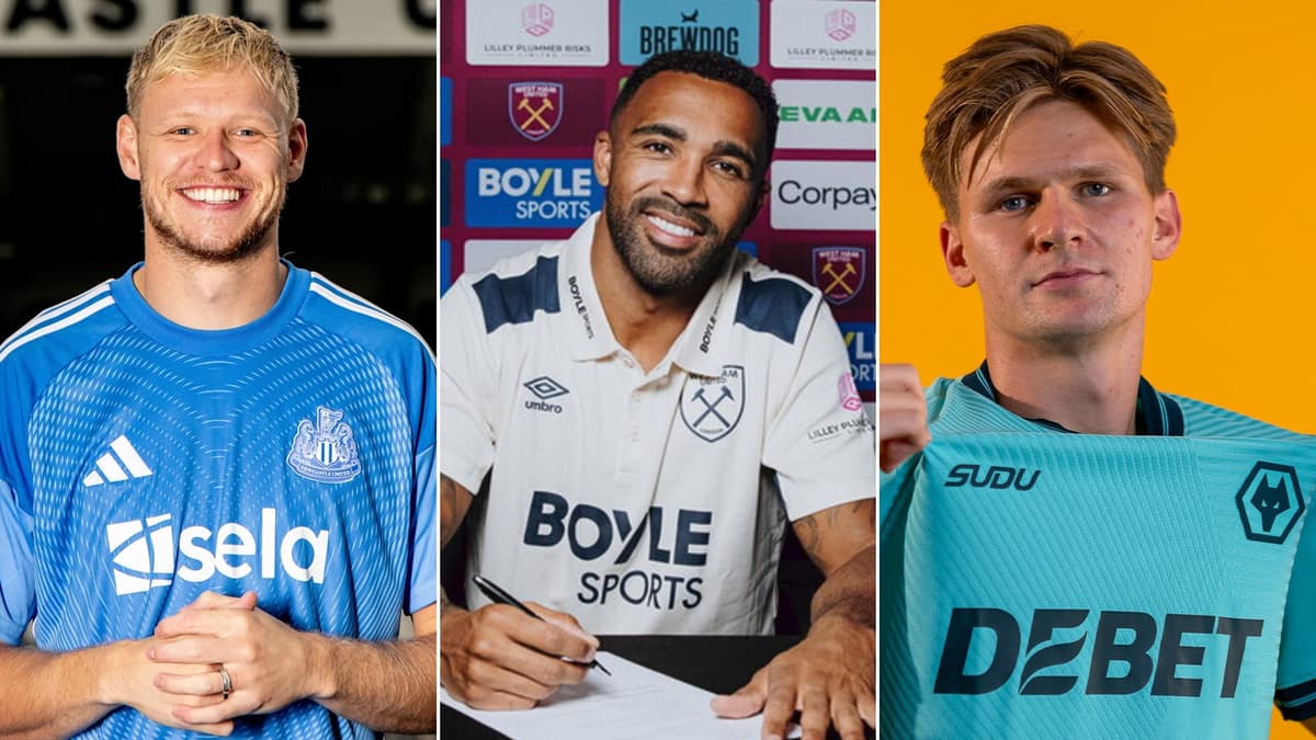 Aaron Ramsdale, Callum Wilson, David Moller Wolfe