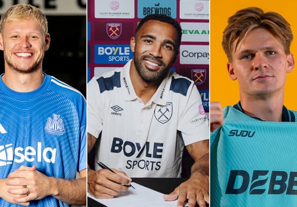 Aaron Ramsdale, Callum Wilson, David Moller Wolfe