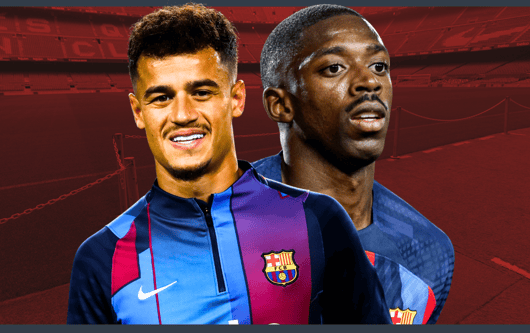 Philippe Coutinho, Ousmane Dembele, Barcelona