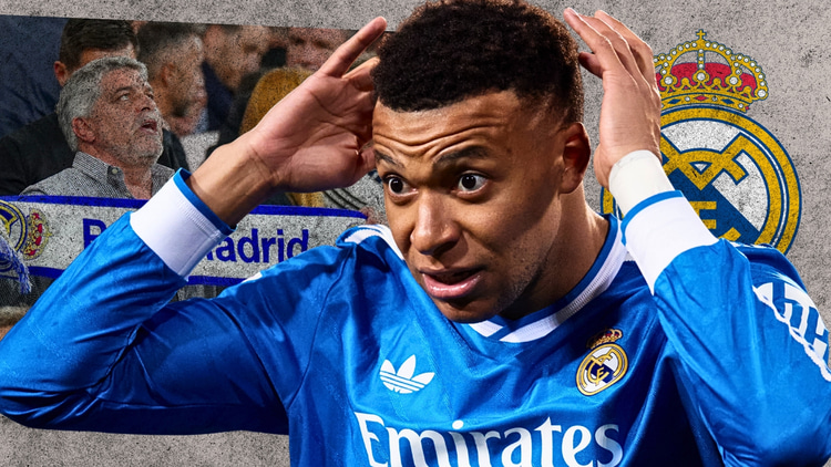 Kylian Mbappe is having issues at Real Madrid