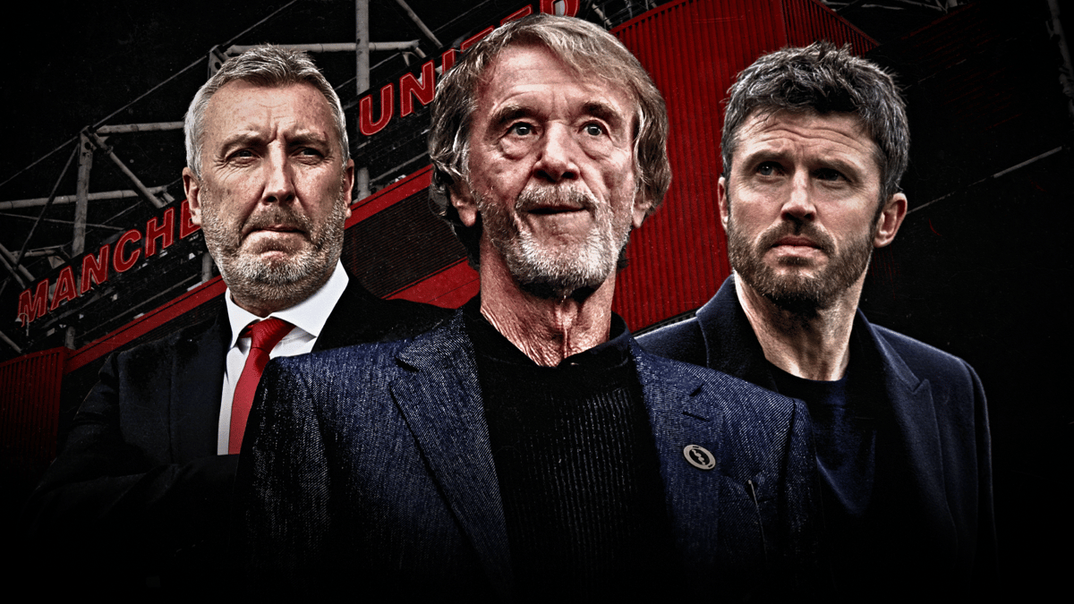 Jason Wilcox, Sir Jim Ratcliffe, Michael Carrick, Man Utd