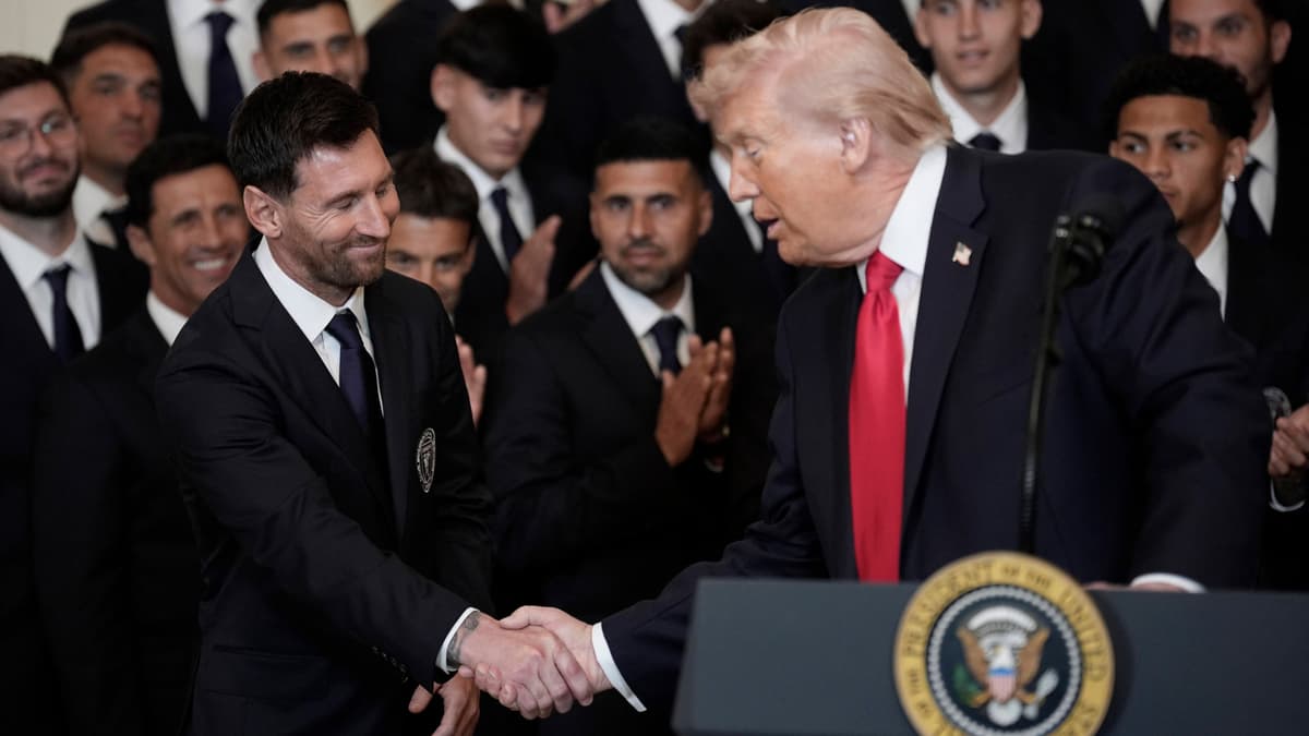 Lionel Messi, Donald Trump