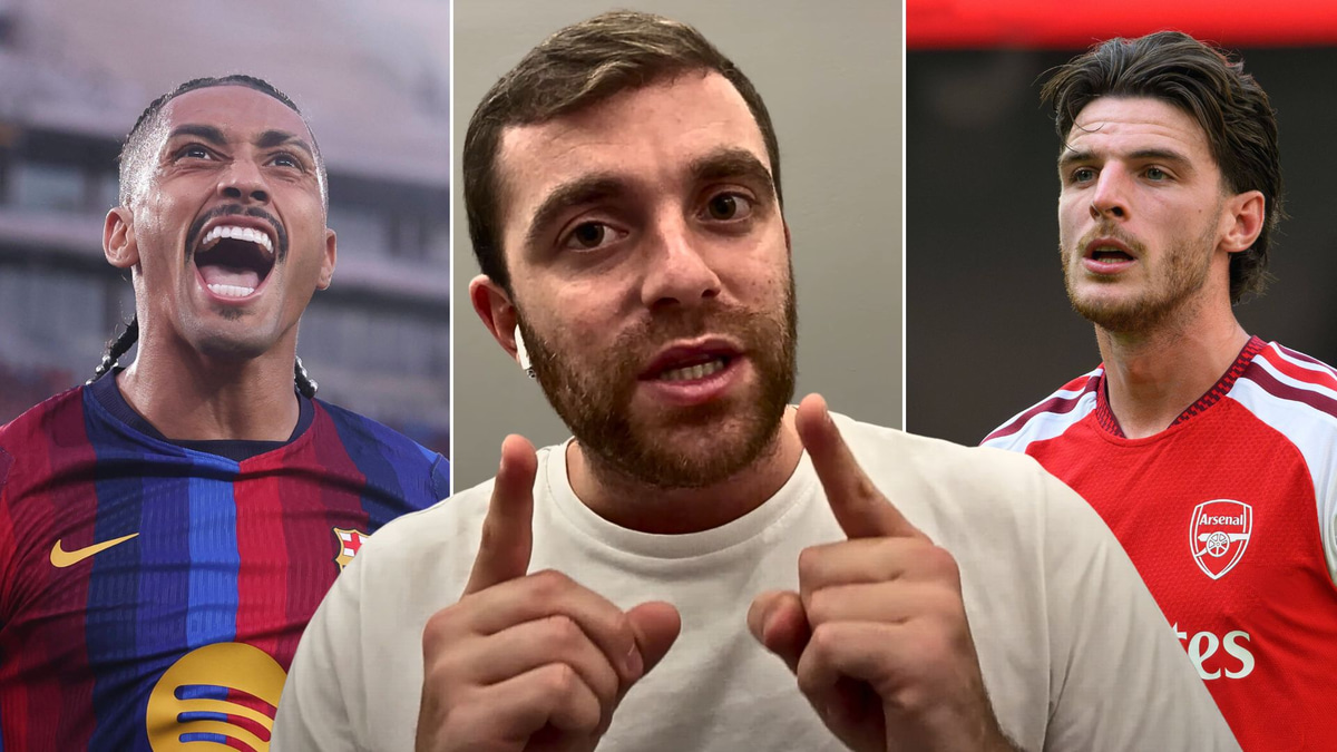 Fabrizio Romano, Raphinha, Declan Rice