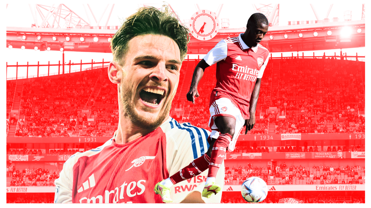 Declan Rice, Nicolas Pepe, Arsenal
