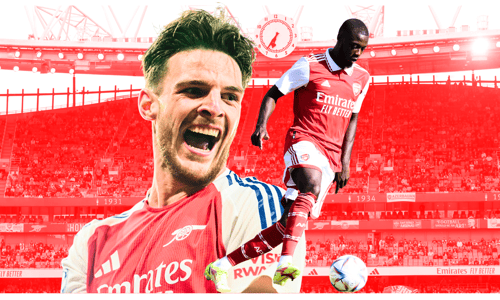 Declan Rice, Nicolas Pepe, Arsenal