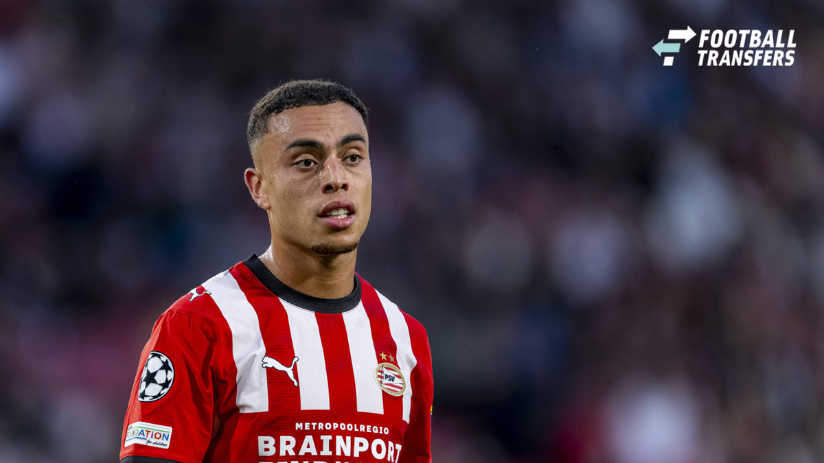 EINDHOVEN: PSV Eindhoven defender Sergino Dest during the UEFA Champions League match between PSV and Shakhtar Donetsk at Philips Stadion on September 10, 2026, in Eindhoven, the Netherlands. Photo by DeFodi Images
