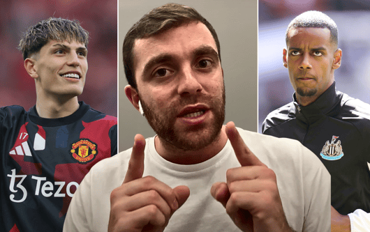 Fabrizio Romano, Alejandro Garnacho, Alexander Isak