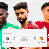 Man Utd Grimsby Bruno Fernandes Manuel Ugarte Andre Onana