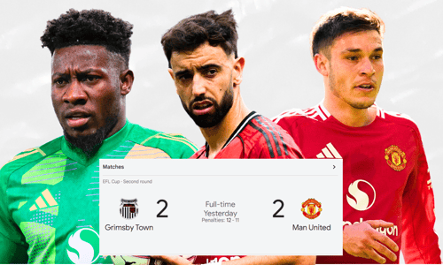 Man Utd Grimsby Bruno Fernandes Manuel Ugarte Andre Onana