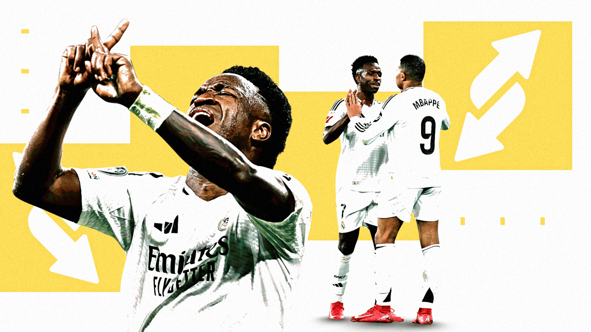 Vinicius Jr, Kylian Mbappe, Real Madrid, Uno reverse