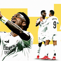 Vinicius Jr, Kylian Mbappe, Real Madrid, Uno reverse