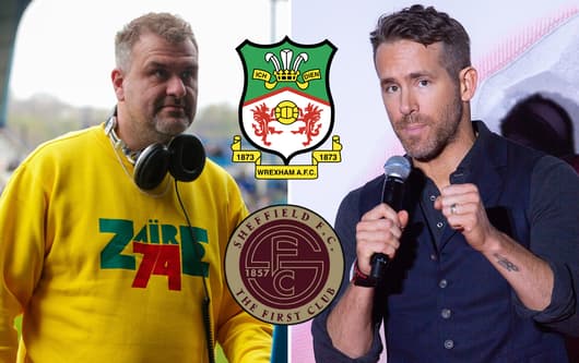 Jon McClure, Ryan Reynolds, Wrexham, Sheffield FC