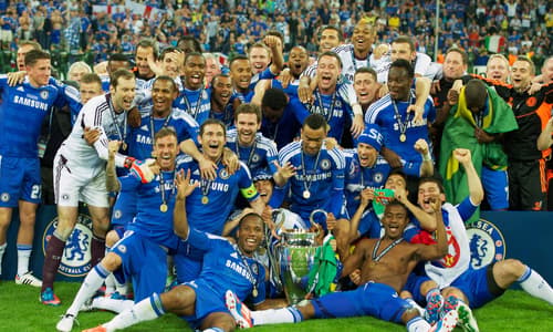 Sam Hutchinson, Chelsea, Champions League win