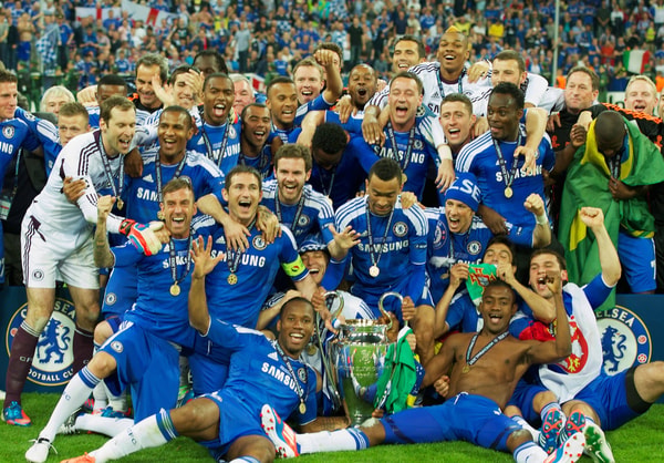 Sam Hutchinson, Chelsea, Champions League win