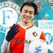 Ayase Ueda, Feyenoord, Olympique Lyon