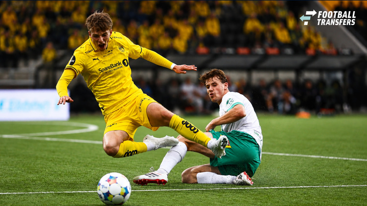 Mikkel Bro Hansen namens Bodo Glimt in actie
