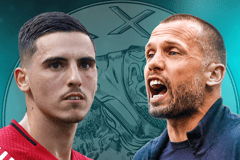 Oscar Gloukh en John Heitinga