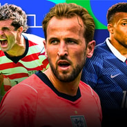 Harry Kane, Christian Pulisic, Kylian Mbappe, World Cup