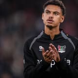 NIJMEGEN , 19-08-2026 , Stadium De Goffert , season 2026 2027 , UEFA Champions League play-offs 1st leg football , match between NEC Nijmegen and Bodo Glimt , picture shows NEC Nijmegen player Deveron Fonville NEC - Bodo Glimt  x205858288x Copyright: