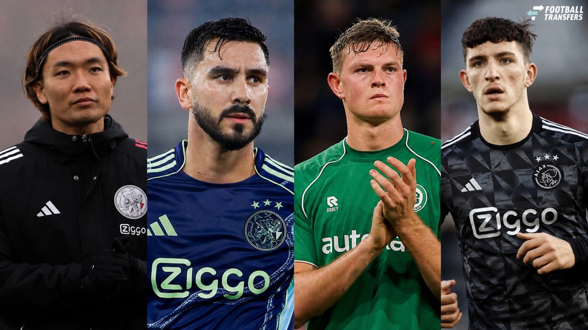 Josip Sutalo, Ko Itakura, Ahmetcan Kaplan, Dies Janse, Ajax