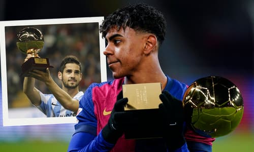 Lamine Yamal, Isco, Golden Boy