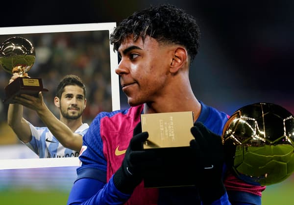 Lamine Yamal, Isco, Golden Boy