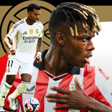 Nico Williams, Rodrygo, Arsenal