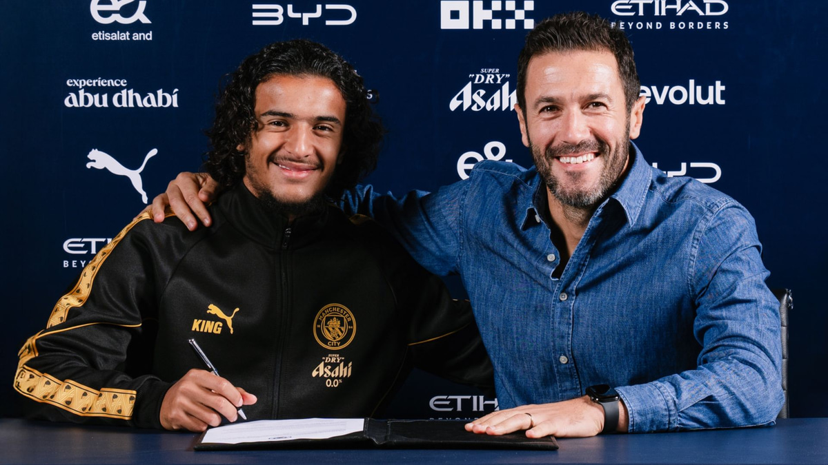 Ayyoub Bouaddi signs for Manchester City, 26 August 2026