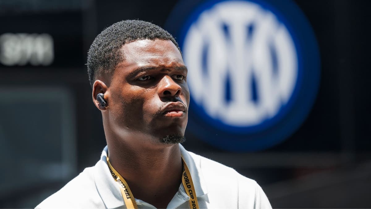 Denzel Dumfries at the Club World Cup with Inter Milan