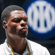 Denzel Dumfries at the Club World Cup with Inter Milan