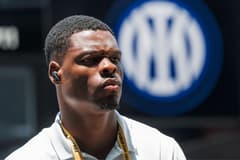 Denzel Dumfries at the Club World Cup with Inter Milan