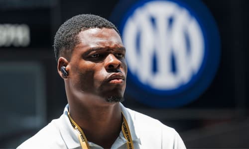 Denzel Dumfries at the Club World Cup with Inter Milan