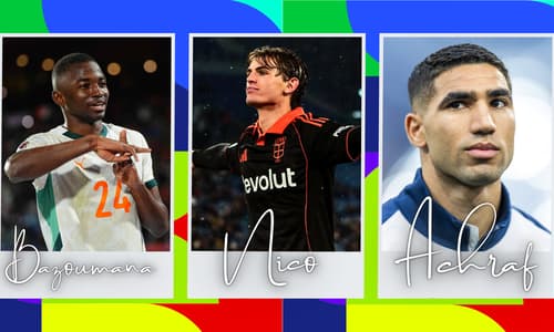 Bazoumana Toure, Nico Paz, Achraf Hakimi, World Cup