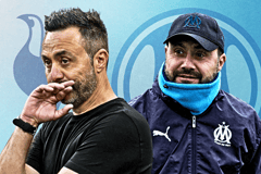 Roberto de Zerbi, Tottenham, Marseille