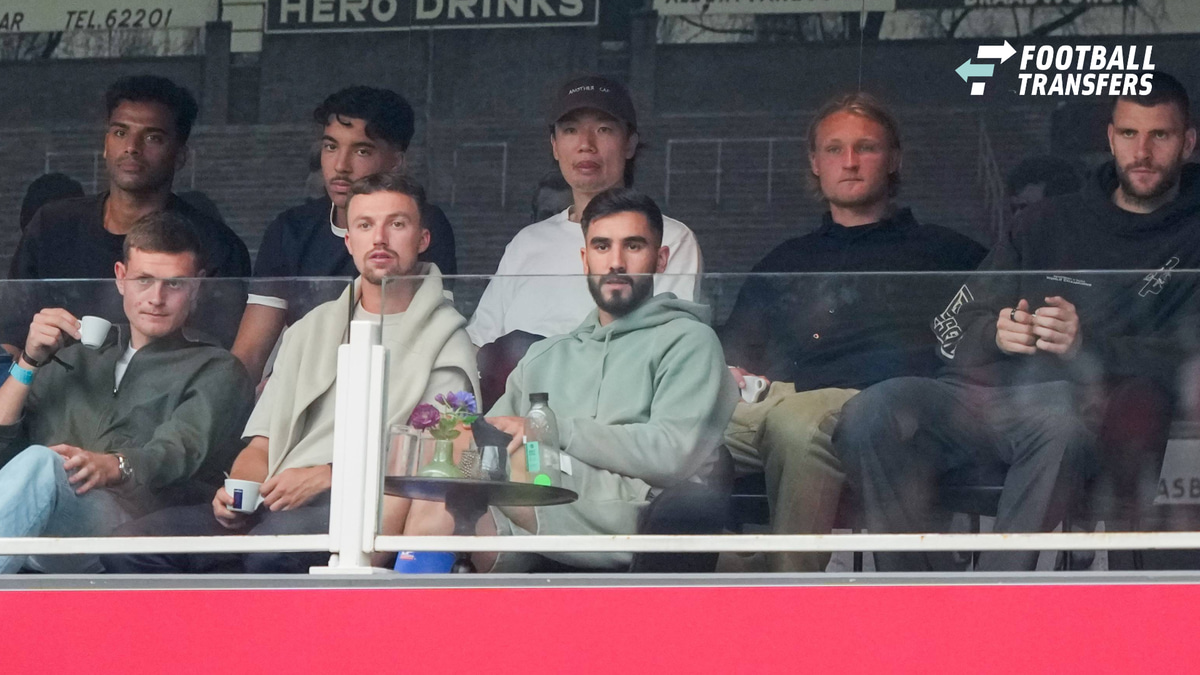 Josip Sutalo, Dies Janse, Ko Itakura, Maarten Paes, Kasper Dolberg, Youri Regeer, Rayane Bounida, Ajax