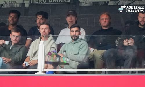 Josip Sutalo, Dies Janse, Ko Itakura, Maarten Paes, Kasper Dolberg, Youri Regeer, Rayane Bounida, Ajax