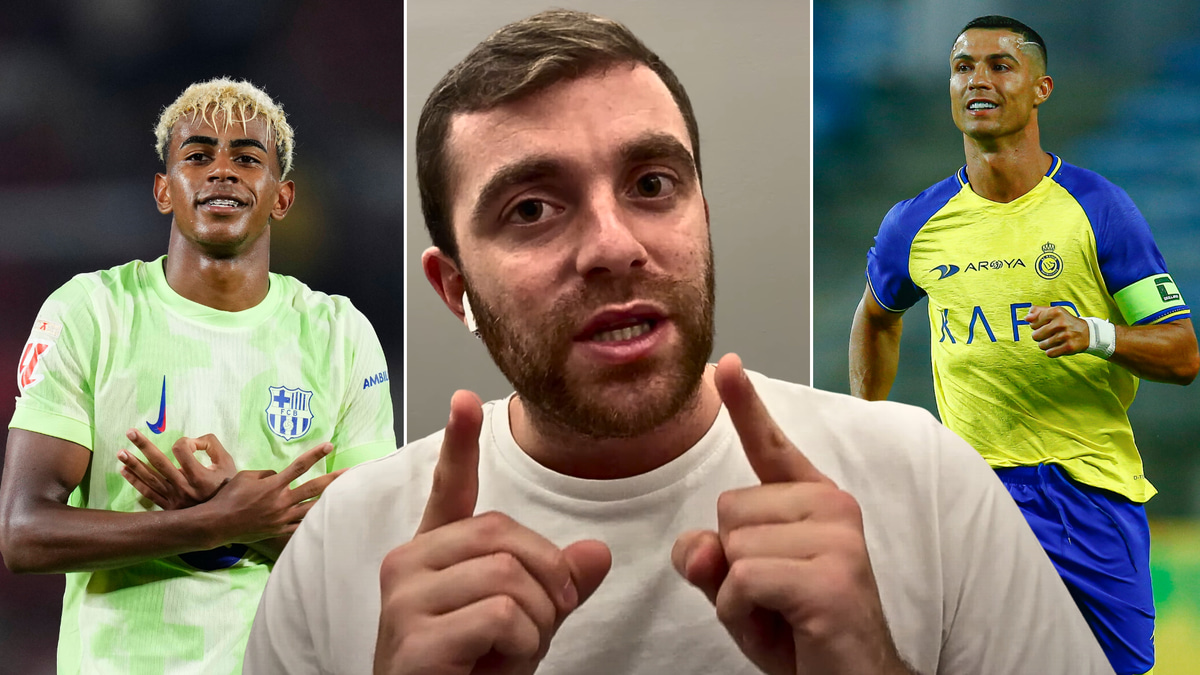 Fabrizio Romano, Lamine Yamal, Cristiano Ronaldo