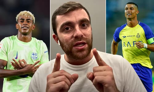 Fabrizio Romano, Lamine Yamal, Cristiano Ronaldo