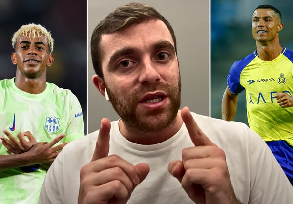 Fabrizio Romano, Lamine Yamal, Cristiano Ronaldo