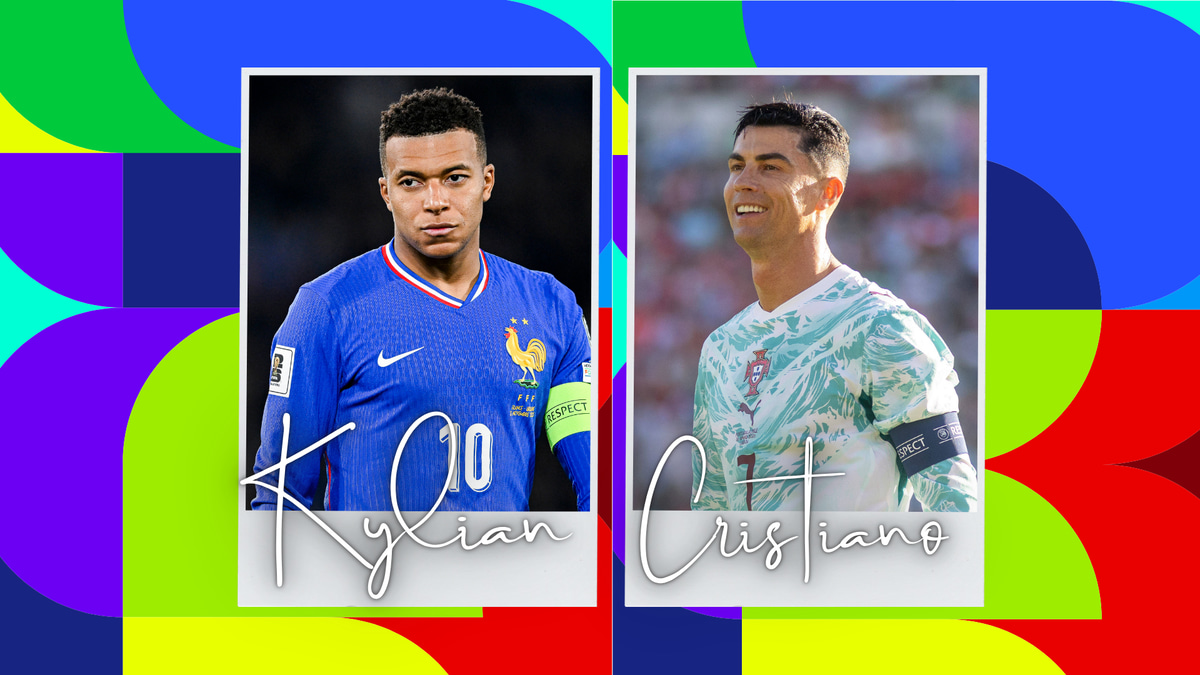 Cristiano Ronaldo, Kylian Mbappe, World Cup