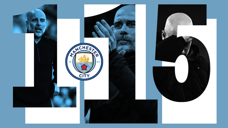 Man City are facing 115 financial charges from the Premier League