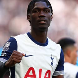 19th October 2024; Tottenham Hotspur Stadium, London, England; Premier League Football, Tottenham Hotspur versus West Ham United; Yves Bissouma of Tottenham Hotspur celebrates after he scored for 2-1 in the 52nd minute  ActionPlus12704529 ShaunxBroo...