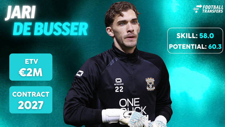 De Skill-rating, ETV en contractduur van Jari De Busser.
