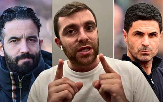 Fabrizio Romano Ruben Amorim Mikel Arteta
