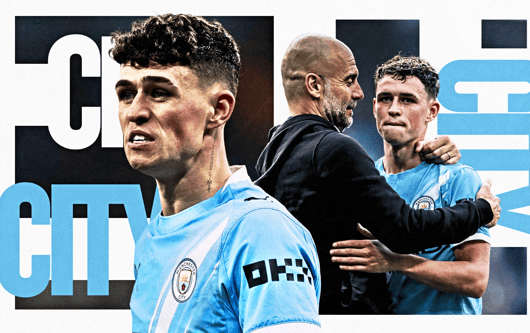 Phil Foden, Pep Guardiola, Man City