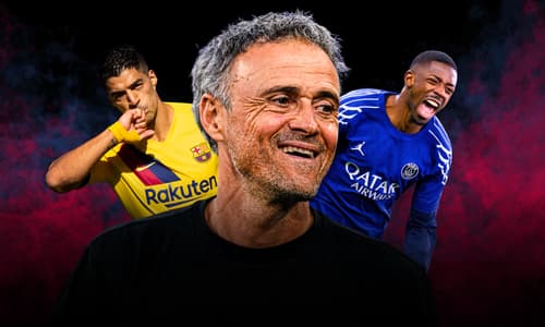 Luis Enrique, Luis Suarez, Ousmane Dembele
